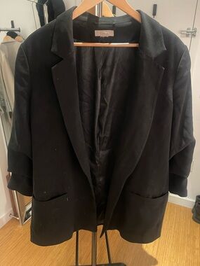 H&M Black Women's Blazer Jacket